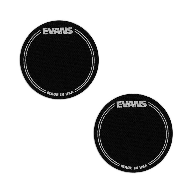 Evans EQPB1 Single Pedal Bass Drum Patch - Black Nylon
